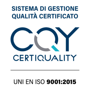 Certificato sistema di gestione qualità UNI EN ISO 9001:2015